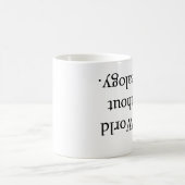 系図学のマグのない私の世界 コーヒーマグカップ (中央)