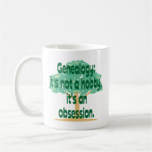 系図学の固定観念 コーヒーマグカップ (左)