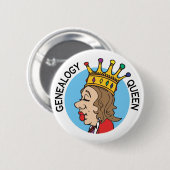 系図学の女王 缶バッジ (正面&裏面)