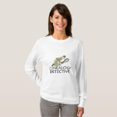 系図学の私立探偵 Tシャツ (正面フル)