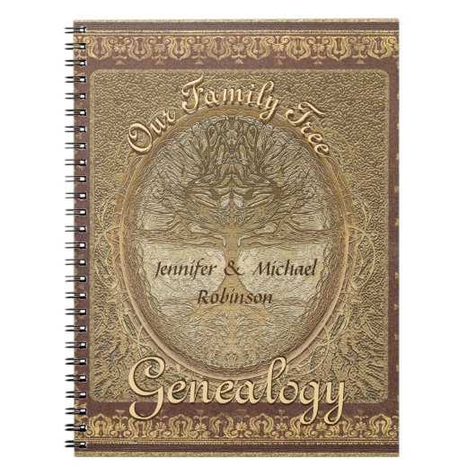 系図学の系譜 ノートブック (正面)