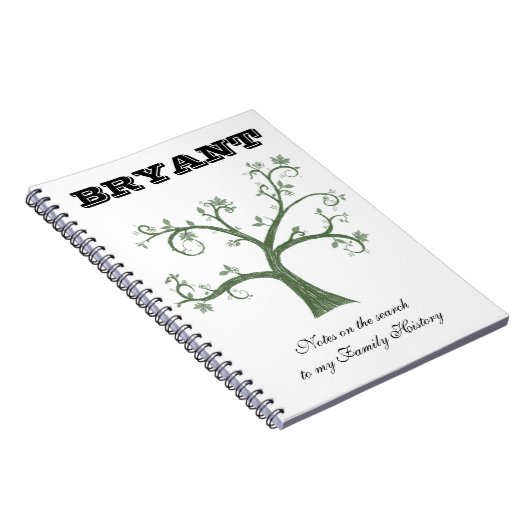 系図学の調査の手形仕訳帳 ノートブック (右側)