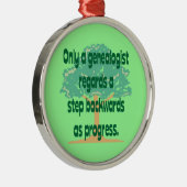 系図学の進歩のオーナメント メタルオーナメント (右)