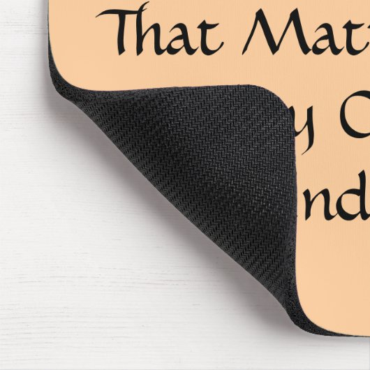 系図学は木の口の大きさではない マウスパッド (コーナー)