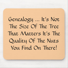 系図学は木の口の大きさではない マウスパッド