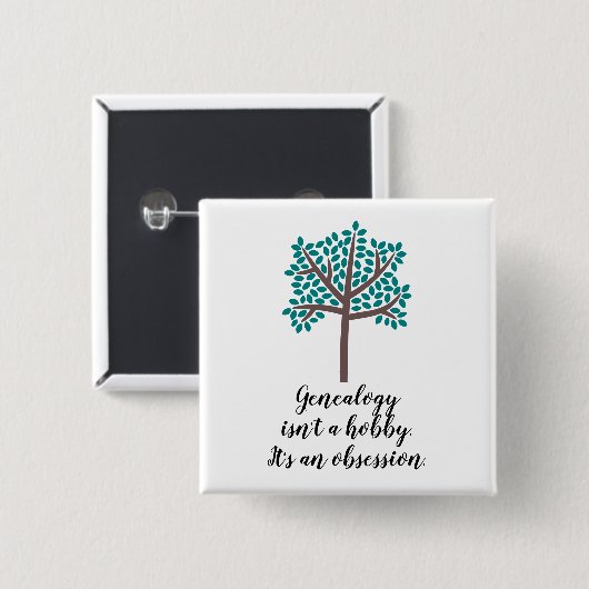 系図学は趣味ではない 缶バッジ (正面&裏面)