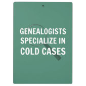 系図学クリップボード（緑） クリップボード (裏面)