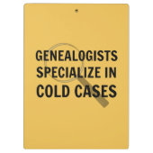 系図学クリップボード（黄色） クリップボード (裏面)