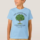 系図学ツリーファミリー懇親会カズカスタムズ Tシャツ (正面)