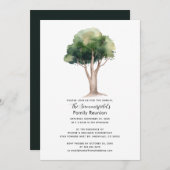 系図学ツリー年間ファミリ懇親会スクリプト 招待状 (正面/裏面)