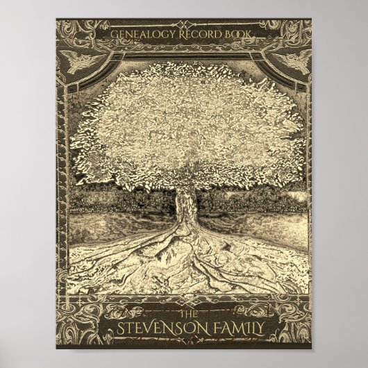 系図学バインダーフロントインサートポスター ポスター (正面)