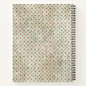 系図学レッドホワイト ノートブック (裏面)