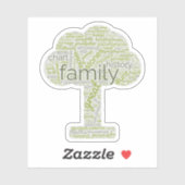 系図学ワークトリーカスタムのカットビニールステッカーグリーン シール (シート)