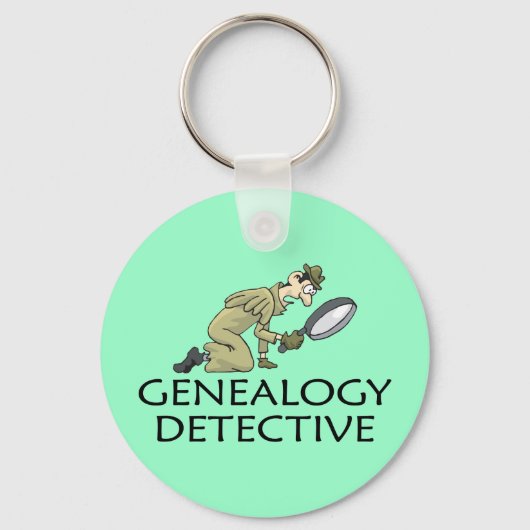 系図学私立探偵 キーホルダー (正面)