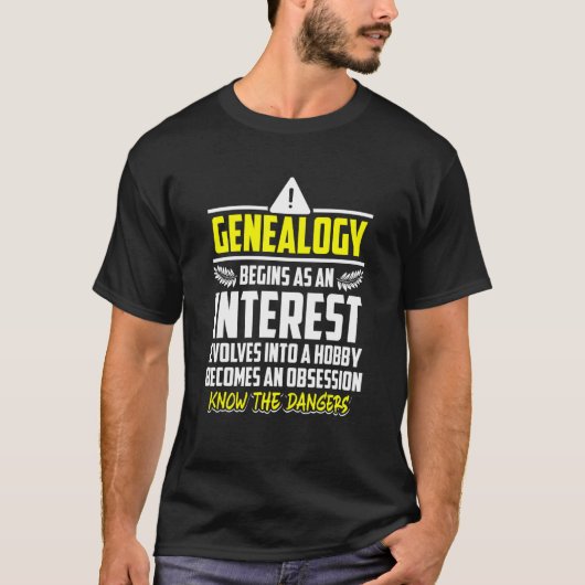 系図学系図家の祖先 Tシャツ (正面)