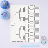 系図学系統シート チラシ (シングル)
