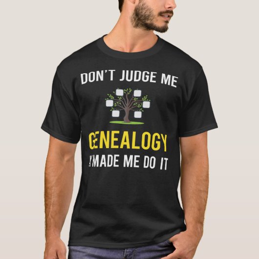系図学系譜家を裁かない Tシャツ (正面)