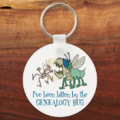 系図学虫に噛まれる キーホルダー (正面)