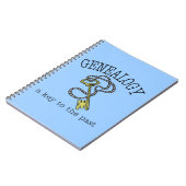 系図学過去への鍵 ノートブック (左側)