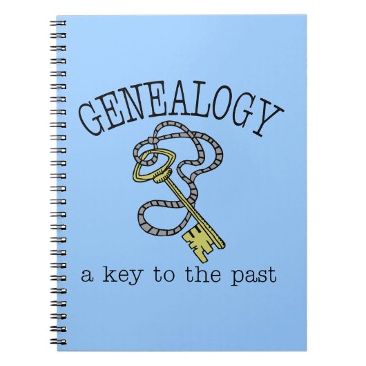 系図学過去への鍵 ノートブック (正面)