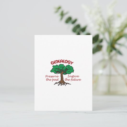 系図学 ポストカード (スタンド正面)