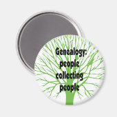 系図学：人を集める人 マグネット (正面/裏面)