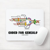 系図学(DNAの写し)のためにコードされる マウスパッド (マウス)
