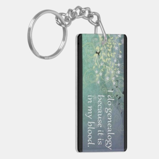 系図学Keychain キーホルダー (正面左)