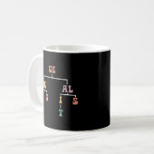 系図家系歴史家系図学 コーヒーマグカップ (正面左)