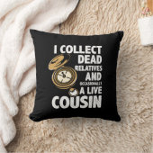 系図家Iが死者の親族を収集する系図学 クッション (ブランケット)