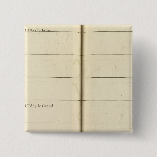 系図（フランス2） 缶バッジ (正面)