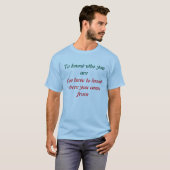 系図 Tシャツ (正面フル)