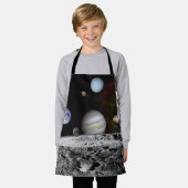 系惑星太陽の エプロン (着用した状態)