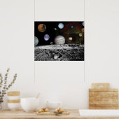 系惑星太陽の ポスター (キッチン)