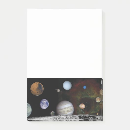 系惑星太陽の ポストイット (正面)