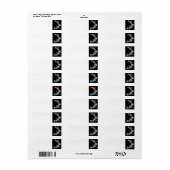 系惑星太陽の ラベル (フルシート)