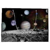 系惑星太陽の ラージペーパーバッグ (裏面)