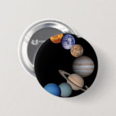 系惑星太陽の 缶バッジ (正面&裏面)