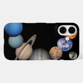 系惑星太陽の Case-Mate iPhoneケース (裏面 (横))
