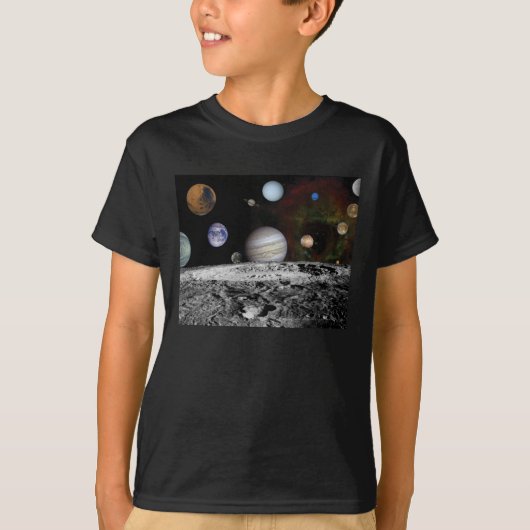 系惑星太陽の Tシャツ (正面)