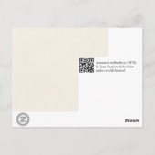 系統的なスカル ポストカード (裏面)