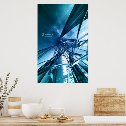 系統的な ポスター (キッチン)