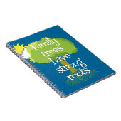 系譜に強い根があります ノートブック (右側)