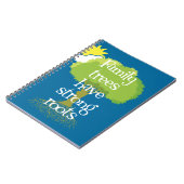 系譜に強い根があります ノートブック (左側)