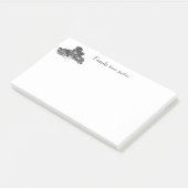 系譜のジャンボ粘着性があるノート ポストイット (アングル)