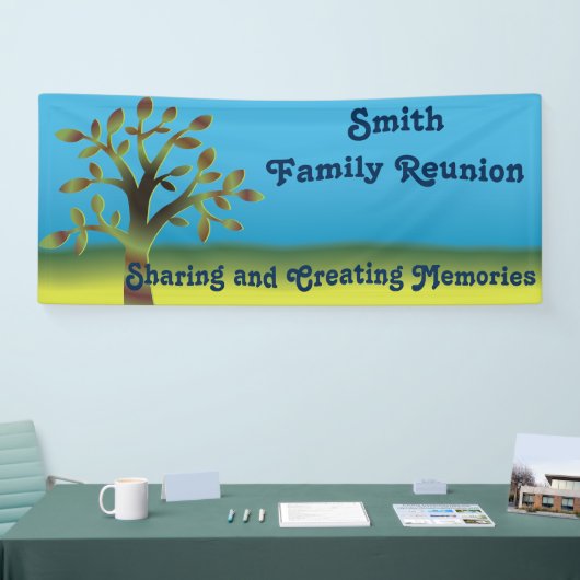 系譜の懇親会 横断幕 (トレードショー)