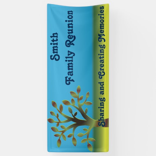 系譜の懇親会 横断幕 (縦)