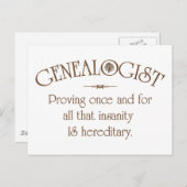 系譜家… ポストカード (正面/裏面)