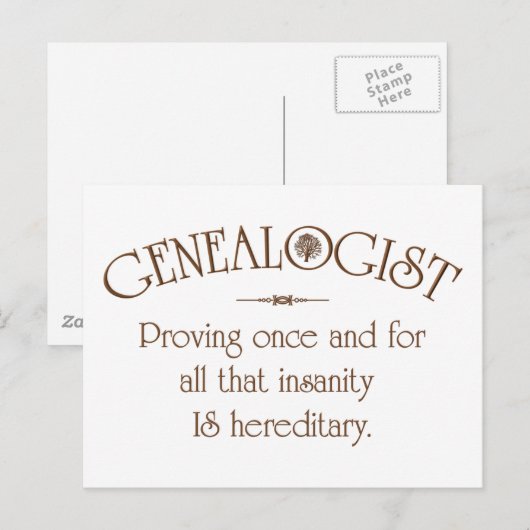 系譜家… ポストカード (正面/裏面)