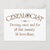 系譜家… ポストカード (正面)